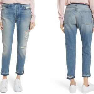 Re-Release Le Original Raw Edge High‎ Waist Jeans